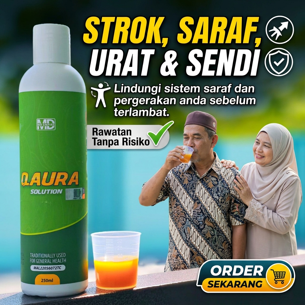 Jus Qaura Solution - Strok, Saraf, Urat & Sendi MD Empire MAL22056072TC