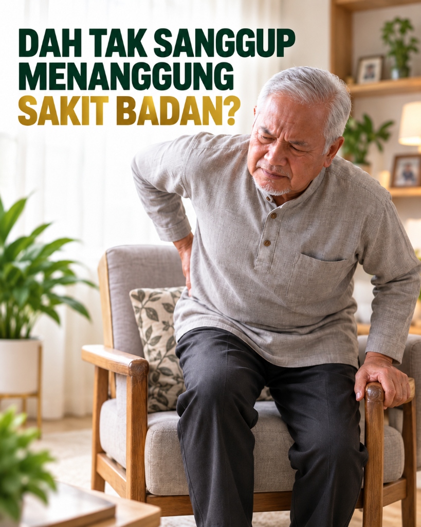 Dah Tak Sanggup Menanggung Sakit Badan? - Masalah Sendi & Saraf Jus Qaura Solution